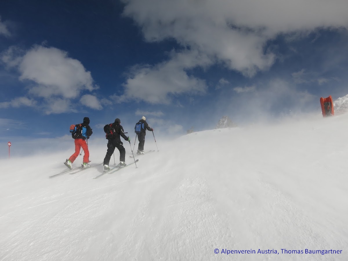 Variantenfahren und Skitouren am Arlberg 2017